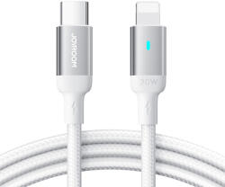 JOYROOM Cablu Joyroom USB C - Lightning 20W Seria A10 1, 2 m alb (S-CL020A10)