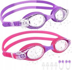  Úszószemüveg Gyerekeknek 2 Db Jateka Lila És Rózsaszín (GRED5)