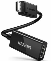 UGREEN ADAPTOR video Ugreen, „MM137 display port DP (T) la HDMI 4K UHD (3840 x 2160) la 60 Hz, 0.25m, negru