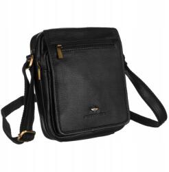 Peterson Férfi bőr postás táska vállra Peterson (PTN-IG-8-NDM-2739 BL)