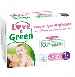 Love&Green Pelenka Love&Green Méret 4+ 9-20 kg 42 db (60874)