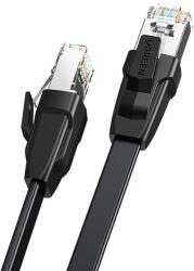 UGREEN Cablu LAN Ugreen Ethernet Cat. 8 U / FTP plat 1m negru (NW134) (cab/ugr/nw134/ut/ne)
