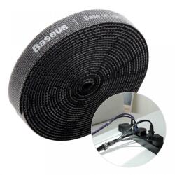 Baseus Curea Velcro Baseus pentru organizarea cablurilor , 3M , negru (bd/Velcro/ACMGT-F01/n)