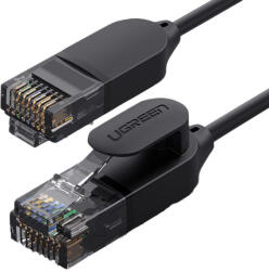 UGREEN Cablu internet Ugreen Ethernet patchcord RJ45 Cat 6A UTP 1000Mbps 2 m negru (70332)