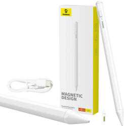 Baseus Smooth Writing 2 Baseus Stylus Lite cu indicator LED (alb) (tou/bas/smlite/al)