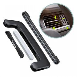 Baseus Odorizant auto, Baseus Paddle Ultrathin Air Vent, Negru (Odor/Baseus/Paddle/n/bl)
