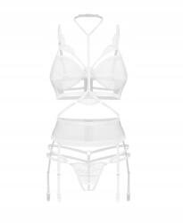 Obsessive Premisis White nyitott 3 részes szett 2XL/3XL (65754)