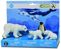 CollectA Set 4 figurine Ursi polari si pinguin (COL84068LPP) Figurina