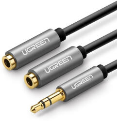 UGREEN Adaptor audio AUX UGREEN , Cablu jack 3.5mm, 20cm (ad/au/UGreen/3.5/ar)