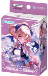 Bushiroad Hololive Official Card Game: Start Deck - Purple Yuzuki Choco (hOCG-hSD04e) - digit