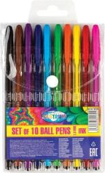 Centrum Golyóstoll Centrum 80160 mix*10 1.0 színes tollbetéttel (80160)