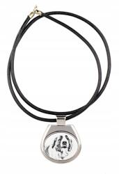 Art-Dog Bernardin szíjas medál kutyával, nyaklánc fényképpel (5060381101876)