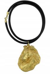 Art-Dog Skót juhászkutya, Collie rough aranyozott kutya nyaklánc, medál (5906111286645)