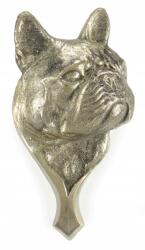 Art-Dog Francia bulldog sárgaréz ajtó kopogtató kutyával, retro ajtódísz (5906111247202)