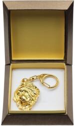 Art-Dog Tibeti masztiff aranyozott kutya kulcstartó díszdobozban, kulcstartó (5906111205882)