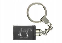 Art-Dog Shire kristály kulcstartó ló kulcstartó világító fényképpel (5055882429147)