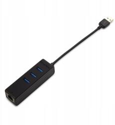  Usb Type-c Adapter 3 Usb A Hub Porthoz Fekete (8645)
