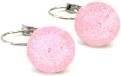 DIANA 12 mm-es fülbevaló (light rose ice) (2023091907)