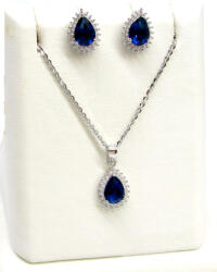 Díszes Csepp DÍSZES CSEPP ezüst szett (kék) (2025110602)