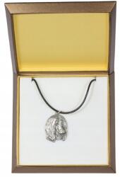 Art-Dog Afgán agár nyaklánc medál kutyával ajándékdobozban (5906111287949)