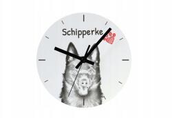 Art-Dog Schipperke kutyaóra lógó és álló, fényképpel személyre szabható, 20 cm (5060381107274)