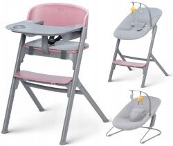 KinderKraft Etetőszék Hintaszékkel Kinderkraft Livy Aster Pink (KHLICA00PNK0000)