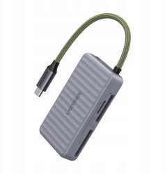 UGREEN Usb-c Kártyaolvasó 2XSD 1XTF Qi Telefonokhoz (55886)