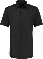 ADAMO cămașă pentru bărbați WARREN Comfort fit oversize Negru 8XL
