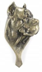 Art-Dog Cane Corso sárgaréz ajtócsengő kutyával, retro ajtódísz (5906111247189)