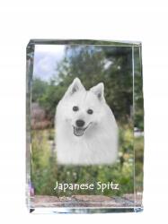 Art-Dog Japán spicc kép kutya kristályban, ajándéktárgy, trófea, köszönetajándék (5055882466869)