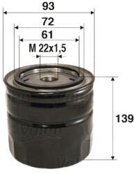 VALEO Olejový filter VALEO 586055 (586055)