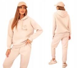 Kesi Női pamut bélelt szett nyomott mintával, bézs (5907302135377)