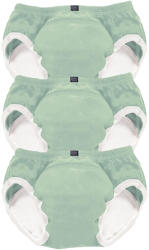My Carry Potty Set de 3 chilotei de antrenament la olita My Little Training Pants, 3-4 ani, Green Pastel (MLTP-RB-SA-GRN-3-4)