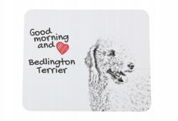Art-Dog Bedlington terrier egérpad kutyával, az Ön fényképével (5055882491038)