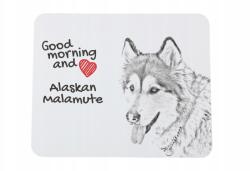 Art-Dog Alaszkai malamut egérpad kutyával, saját fotóval (5055882490970)