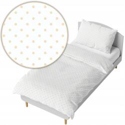 Ankras Ifjúsági Gyerek Ágyneműhuzat 140x200 Minták! (P-2 140/200 70/80 KROPECZKI 3MM BEŻOWE)