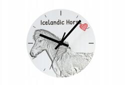 Art-Dog Izlandi ló lógó és álló ló óra, fényképes személyre szabás (5060381105096)