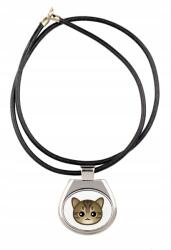 Art-Dog Li Hua macska Dragon Li kézműves medál aranyos macskával, nyaklánc (5056739254363)