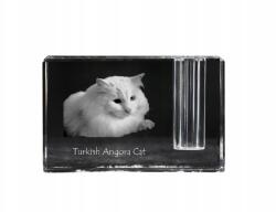  Macska Török angora tolltartó állvány, kristály rendszerező fényképpel (5055882437654)