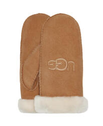 UGG Mănuși W Sheepskin Embroidered Mitten 20932 00KD chestnut