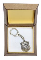 Art-Dog Brüsszeli griffendéles kutya kulcstartó díszdobozban, medál (5906111208876)