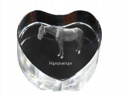 Art-Dog Ló Hannover kristály szív fényképpel, asztali dísz (5055882447172)