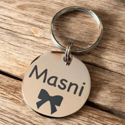 Dog And You Lézer gravírozott kutyabiléta Rosegold (rosegoldbileta001)