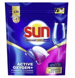 Sun Brilliant Shine All-in-1 Mosogatógép-kapszula 34 db (8720181376344)