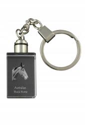 Art-Dog Australian Stock Horse kristály kulcstartó ló kulcstartó fényképpel (5055882429239)