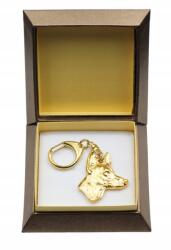 Art-Dog A fáraó kutyája aranyozott kutya kulcstartó díszdobozban, kulcstartó (5906111205523)