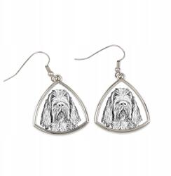 Art-Dog Vizsla olasz durva szőrű háromszög alakú, lógós fülbevaló kutyával, fényképpel (5055882475823)