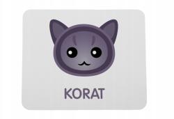 Art-Dog Macska Korat egérpad aranyos rajzfilm macska (5056739255742)