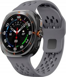 Szilikon Szíj Galaxy Watch Ultra Karórához 47MM Sötétszürke (6910868467645)