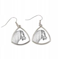 Art-Dog Shetland póni háromszög alakú, lógós fülbevaló fényképpel, személyre szabható (5055882477193)